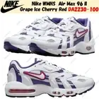Nike WMNS Air Max 96 II Grape Ice Cherry Red DA2230-100 Women's Size