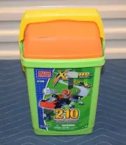 Mega Bloks Xtreme Sports Bucket 210-Pieces #9196 Kit - NEW ~CCB2