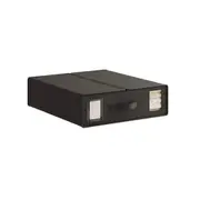 1x Kitchee Foldable Bed Sheet Storage Box – Linen & Closet Organiser Black