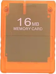 Large Storage Space,Easy to Use,Compatible Memory Card,Memory Card M2 Program, for Game Console (Transparent Orange)