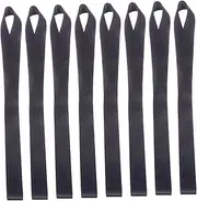 TEHAUX Performance 8 Pack Loop Tie Down Straps Car Tie Downs Luggage Hauling for Secure Transport