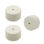 3 Pieces Drum Pedal Beater Felt Pads Replacement Drum Pedal Beater Mallet