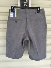Ben Hogan Mens Golf Shorts 10" Performance Flat Front Flex Waist Sz 30 NWT UPF50