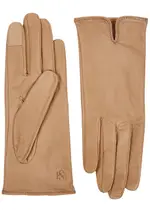 Handsome Stockholm Essentials Leather Gloves - Beige S