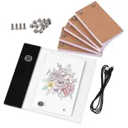 Flip Book Kit with Mini Light Pad LED Lightbox Tablet Design with Hole 300 Sheet