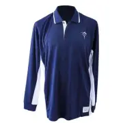 Jarvis Walker Navy Blue / White Long Sleeve Fishing Shirt - Choose Size BRAND NE