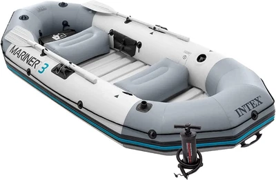 Intex Mariner 3 Boat Set Inflatable Boat Style Name:Inflatable Boat Set