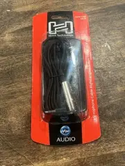 Hosa Technology XVM-110M 10FT Right-Angle 3.5mm AUX to XLR Male 3-pin Mic Cable