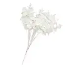 Artificial Fake Flowers Leaves Bunch Bouquet Greenery Leaf Home Decor White