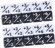 KOMBIUDA Acrylic Dice Counters Token Dice Loyalty Set for Table Games Australia