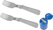 KLOWOAH Replacement Forks Compatible with Thermos Funtainer 10oz Food Jar,Stainless Steel Forks,Dishwasher Safe (2 Forks), K054