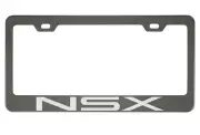 Black Chrome License Plate Frame For Acura NSX
