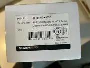 Signamax 48458MDX-C5E, 48 port cat 5e patch panel,