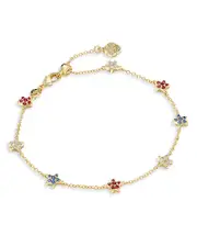 Kendra Scott Sierra Star Crystal Delicate Chain Bracelet