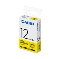 在飛比找蝦皮商城優惠-卡西歐 CASIO / XR-12YW1 / 黃底黑字標籤色