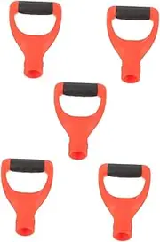 jojofuny 5pcs Curved Handle Trowel Tricep Pull Down Attachment Secondary Grabber Camp Shovels Dig Snow Scoop Handle Rivets Shovel Linking Handles Shovel d Grip Replacement Handle Tape