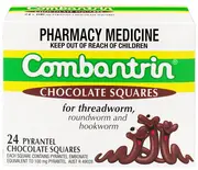 Combantrin Chocolate Squares 24 Pack