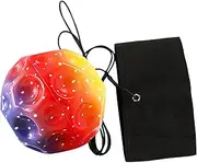 Wrist Return Ball, Ball On Elastic Wrist, Ball with Spring String, Rebound Wrist Ball, Wrist Band Ball for Kids Training, Sports Wrist Ball Fun Single Pla yer Toy, Enhances Coordination