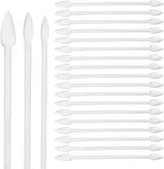 Pack of 150 Cleaning Cotton Buds with Double Tip, 3 Sizes, Pointed Cotton Buds, Multi-Purpose Cleaning Sticks, Cleaning Swabs Wood, Cleaning Sticks, Double Tipped Cleaning Cotton Swabs