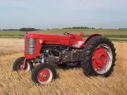 1959 Massey Ferguson Model 65 Tractor New Metal Sign: 12x16" Ships Free