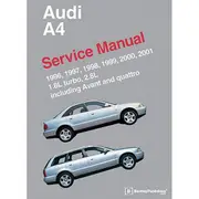 [Bentley] Audi A4 B5 Platform 1996-2001 Models Repair & Service Manual