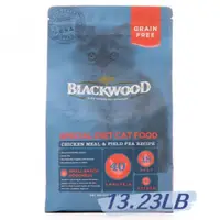 在飛比找ETMall東森購物網優惠-BLACKWOOD 柏萊富 特調無穀 全齡貓配方(雞肉+豌豆