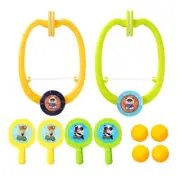 Hanging Table Tennis Trainer Hanging Table Tennis Trainer Set Paddles and Balls