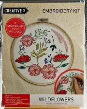 Creative PL Embroidery Sealed Kit Wildflowers