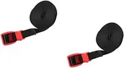 SHINEOFI 2pcs Professional Cargo Tie Down Strap with Buckle Durable Bundling Belt for Secure Truck Cargo Luggage Motorcycle and Storage Organization