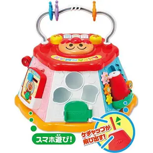 真愛日本 智育 聲光 育樂玩具 七面 麵包超人 細菌人 兒童玩具 麵包超人 遊戲機 寶寶 益智 玩具 ST