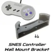 Vertical Display Stand / Wall Mount for Nintendo SNES Controller (Super NES)