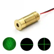 Green Light Laser Module Cross Horizontal Line Metal Laser Head Stage Lawn Light