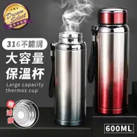 在飛比找ETMall東森購物網優惠-316不鏽鋼保溫杯 圓點款.600ml 漸層保溫杯 保溫杯 