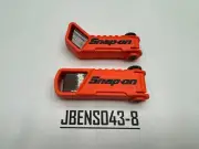 Snap-on Tools USA NEW ORANGE 2pc Offset 45° & Straight Feeler Gauge Blade Sets