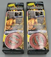 Wunder Smoke Variety Pack Woodchips with three (3) Pucks Set of 2