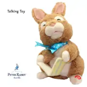 Peter Rabbit StoryTeller Bedtime Plush Toy 14" Animated Talking EasterGift Child