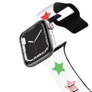 Apple Watch Series 1-3 (38mm) Impact Band Stars Apple Watch Band by Quotes by Christie