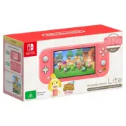 Nintendo Switch Lite Animal Crossing New Horizons Isabelle Aloha Edition (New)