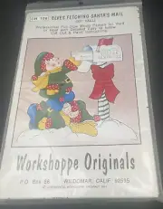 Christmas Pattern Large Yard Art Workshoppe Originals Elves Mailbox