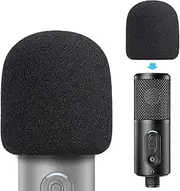 ATR2500x Pop Filter Foam Cover - Mic Windscreen Customized for Audio Technica ATR2500x-USB, ATR2500-USB Cardioid Condenser USB Microphone to Blocks Out Plosives