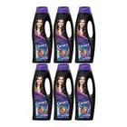 Caprice Shampoo Hidratación y Fuerza (Biotina + Uva), 750ml (Pack of 6)