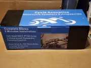 Cycle Acoustics Motorcycle & Yacht 2 Speakers System 150 Watt Amp MST-P150 New