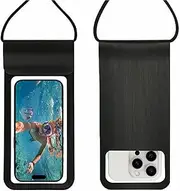 Floating Waterproof Underwater Phone Bag Pouch Dry Bag Underwater Case Compatible with iPhone 16 15 14 13 12 Pro Max Plus, Galaxy S24 S23 S22 Ultra Note 20 10+, Pixel up to 6.7"