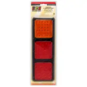 LED Autolamps Stop Tail Indicator Triple Light 108 LED Lamp 12-24V Blister