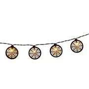 Halloween String Light 20 Bulbs Hanging Spider Net Pendant Decor String