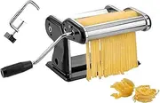 GEFU Pasta Perfetta Nero Pasta Machine, Silver/Black, 28230