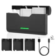 Fit For GoPro Hero 9 10 11 Action Camera Battery Charger Fast Charging Box Case