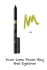 Avon Lime Power Stay Gel Eyeliner