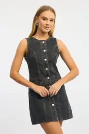 Black Bodycon Dress Mini - Size 16XL, Women's Bodycon Dress