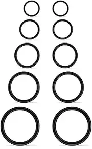 [Ovxznts] 16G Surgical Steel Hinged Clicker Segment Septum Lip Nipple Ring Hoop Cartilage Tragus Helix Sleeper Earrings Piercing Jewelry for Women Men 8mm 10mm 12mm 14mm 16mm